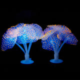 Aquarium Articles Decoration Silicone Simulation Fluorescent Sucker Jellyfish, Size: 10*10*9cm