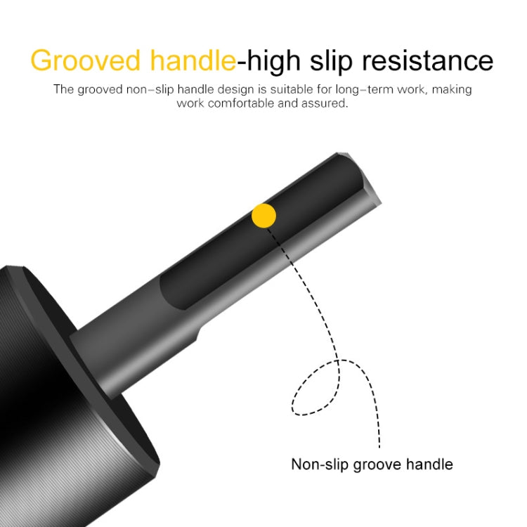 Household Domestic Woodcutter Drill Electric Wooden Split Cone Drill 32mm Square Shank, 32mm Square Shank