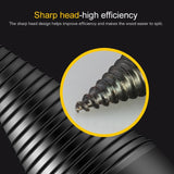 Household Domestic Woodcutter Drill Electric Wooden Split Cone Drill 32mm Square Shank, 32mm Square Shank