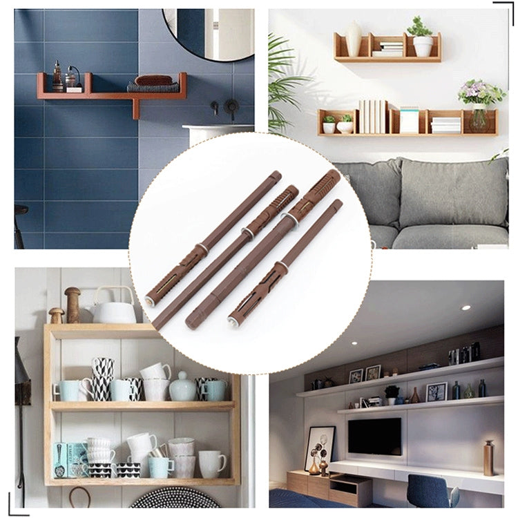 10 PCS Concealed Layer Board Pin Wall Bookshelf Invisible Bulkhead Nail, 10x100mm, 10x100mm