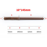 10 PCS Concealed Layer Board Pin Wall Bookshelf Invisible Bulkhead Nail, 10x145mm, 10x145mm