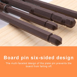 10 PCS Concealed Layer Board Pin Wall Bookshelf Invisible Bulkhead Nail, 10x145mm, 10x145mm