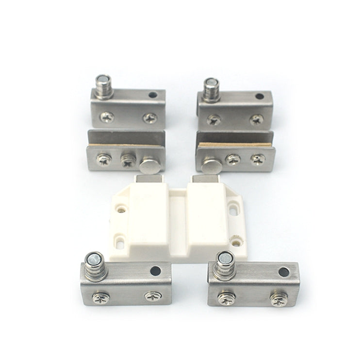 Glass Clip Double Door Touching Exhibition Cabinet Hinge, Double