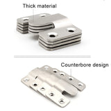 20 PCS Stainless Steel Picture Frame Hanging Code Mirror Fastener, Size: L, L 20 PCS