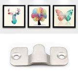 30 PCS Stainless Steel Picture Frame Hanging Code Mirror Fastener, Size: S, S 30 PCS S 30 PCS