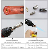 BEST Butane Gas Soldering Iron Pen (Random Color Delivery )