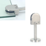 304 Stainless Steel Glass Fish Mouth Support Rod Fixing Clip with 14x60mm Rod, Specification: M, M, with 14x60mm Rod M, with 14x60mm Rod