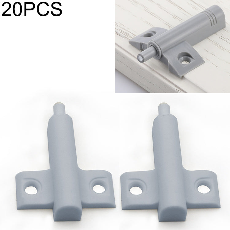 20 PCS Aircraft Shape Back Buffer Cabinet Door Anticollision Damper Shock Absorber, Back Buffer (Grey), Back Buffer (White) Back Buffer (Grey) Grey