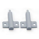 20 PCS Aircraft Shape Back Buffer Cabinet Door Anticollision Damper Shock Absorber, Back Buffer (Grey), Back Buffer (White)