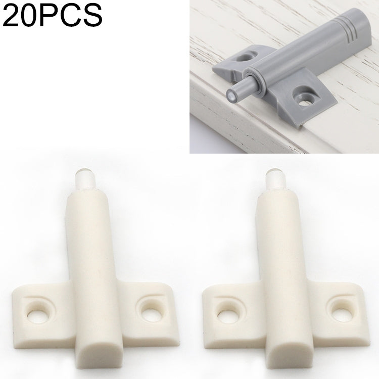 20 PCS Aircraft Shape Back Buffer Cabinet Door Anticollision Damper Shock Absorber, Back Buffer (Grey), Back Buffer (White) Back Buffer (White) White