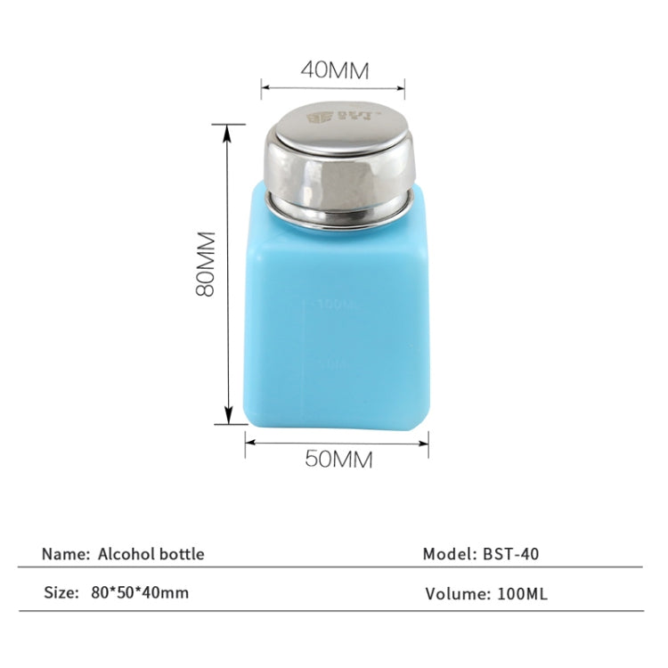 BEST-40 100ML Alcohol Bottle, Random Color Delivery, BEST-40