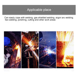 Solar Automatic Variable Light Electric Welding Protective Mask Welding Helmet, Welding Helmet(Red)