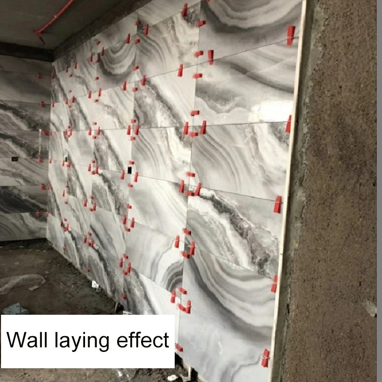 100 PCS 1.0mm Lengthen Tile Leveling System Clips Kit Wall Floor Tile Spacer Tiling Tool, 1.0mm Lengthen