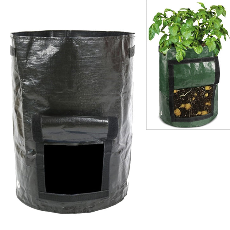 10 Gallons Potato Planting PE Bags Vegetable Planting Grow Bags Farm Garden Supplies, Size: 35cm x 45cm, 35cm x 45cm 35cm x 45cm Black