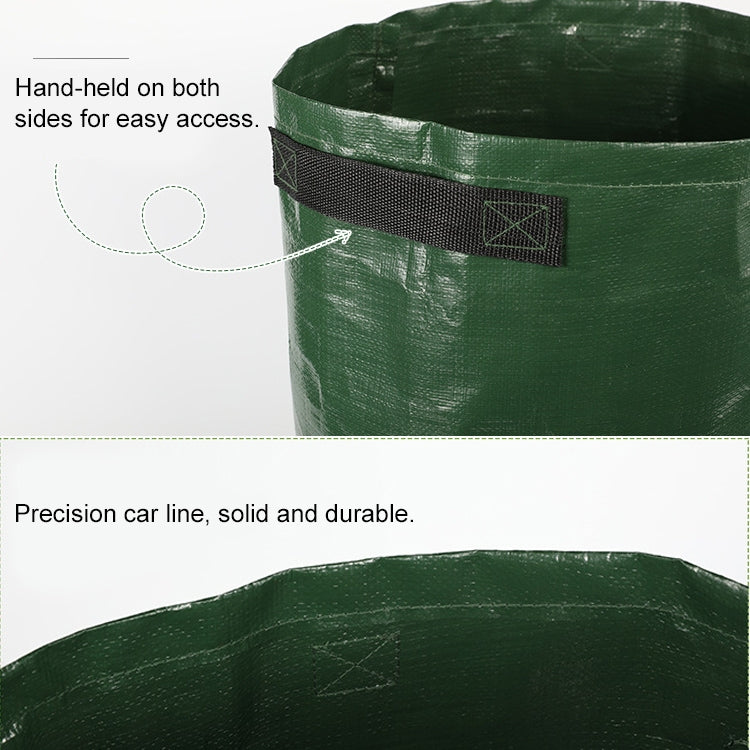 10 Gallons Potato Planting PE Bags Vegetable Planting Grow Bags Farm Garden Supplies, Size: 35cm x 50cm, 35cm x 50cm