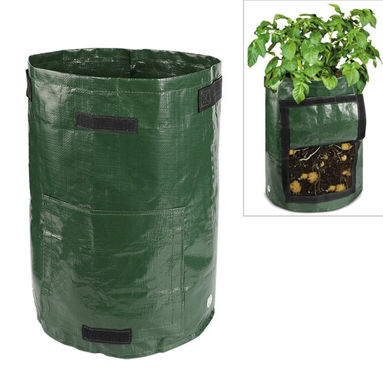 10 Gallons Potato Planting PE Bags Vegetable Planting Grow Bags Farm Garden Supplies, Size: 35cm x 50cm, 35cm x 50cm 35cm x 50cm Green