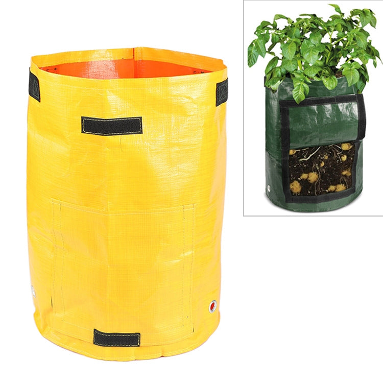10 Gallons Potato Planting PE Bags Vegetable Planting Grow Bags Farm Garden Supplies, Size: 35cm x 50cm, 35cm x 50cm 35cm x 50cm Yellow