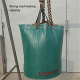 132 Gallons 500L PP Garden Fallen Leaves Bags Green Waste Bags, Size: 80cm x 100cm, 500L