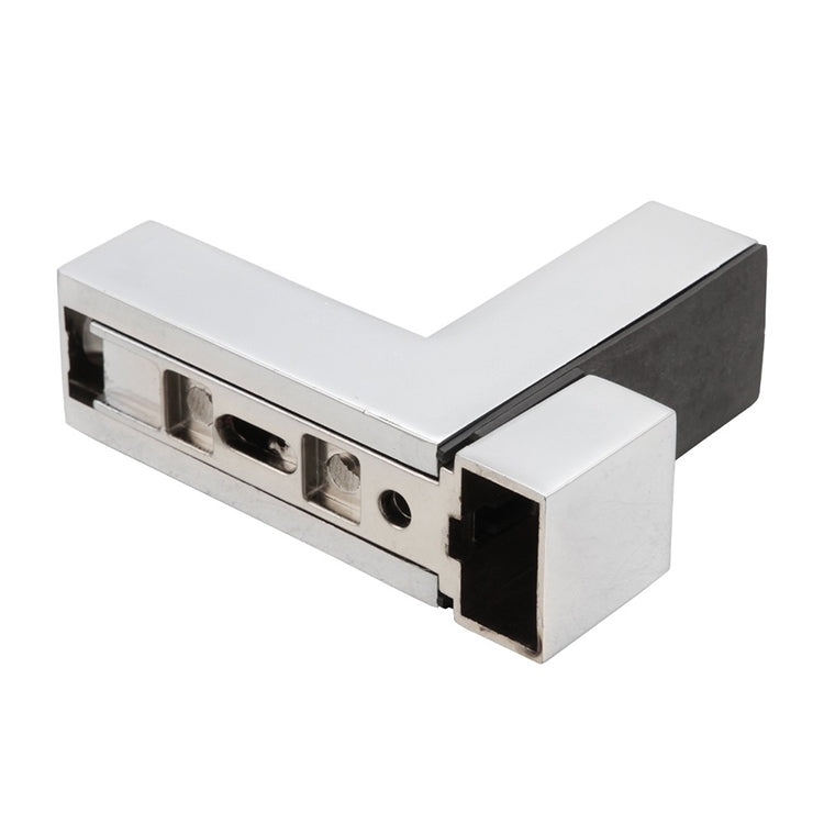 3-24mm F Type Glossy Polished Zinc Alloy Fixed Clip Glass Wood Layer Board Bracket, 3-24mm Glossy