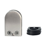 5-8mm Flat Bottom Matte Polished 304 Stainless Steel Fixed Clip Railing Glass Wood Layer Board Clamp Bracket, 5-8mm, Flat Bottom, 304 Stainless Steel