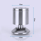 Stainless Steel Wire Drawing Thickened Column Sofa Furniture Cabinet Foot, Height: 80mm, 80mm