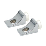 30 PCS Large Right Angle Thickened Zinc Alloy Bright Layer Sucker Plate Bracket, Weight: 12.2g, Large Right Angle
