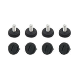 100 PCS Adjustable Foot Pad Furniture Screw Support Stub, M6x14, M6x14