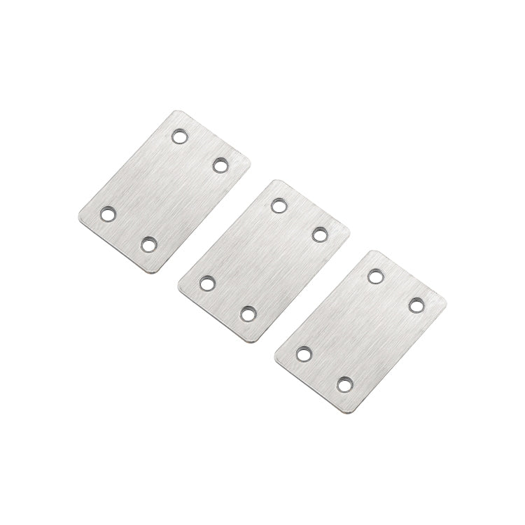 40 PCS Stainless Steel Connection Code Straight Connecting Piece, Number: 12, 12