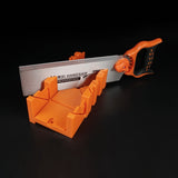 12 Inch Miter Saw Cabinets Multi-function Woodworking Hand Tools Home DIY Wood Working Hand Saws Clamped Box, 12 Inch