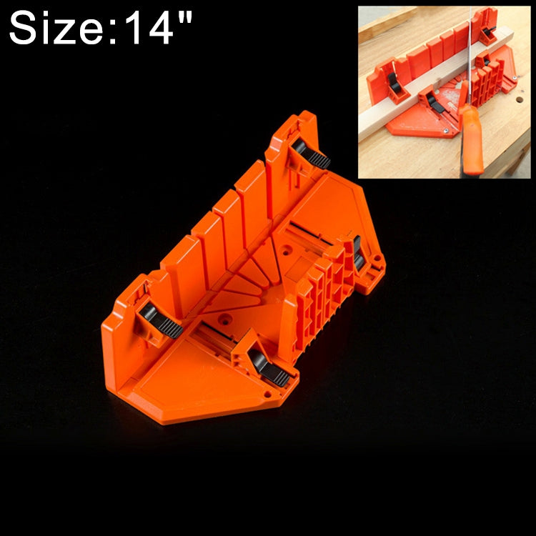 14 Inch Clampable Miter Saw Cabinets Multi-function Woodworking Hand Tools Home DIY Wood Working Hand Saws Clamped Box, 14 Inch Clampable 14 Inch Clampable