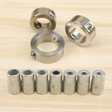 16 in 1 Drill Guide Vertical Pocket Hole Jig 5/6/7/8/9/10/12mm Drill Bit Hole Locator Stainless Steel Woodworking Jig Kit, 16 in 1