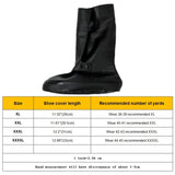 High Tube Rainproof Snowproof Adult Shoe Cover Size: XXXXL, XXXXL, Size: XXXXL