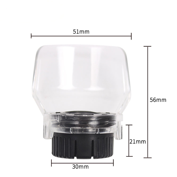Hilda A550 Transparent Shield Rotary Tool for Mini Drill DREMEL