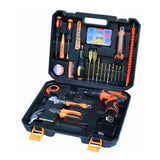 STT-044C Multifunction Household 44-Piece Electrician Repair Toolbox 12V Lithium Electric Drill Suit, STT-044C