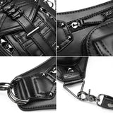 HG064 One-shoulder Bag Cross-body Bag Outdoor Mobile Phone Waist Bag for Ladies, About 21 x 17cm