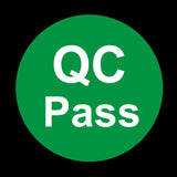 1000 PCS Round Shape QC Pass Sticker QC Pass Label