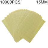 10000 PCS Transparent Round Shape Self-adhesive Sealing Sticker, Diameter: 15mm, Diameter: 15mm Diameter: 15mm