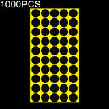1000 PCS Round Shape Self-adhesive Colorful Mark Sticker Mark Label