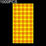 1000 PCS Round Shape Self-adhesive Colorful Mark Sticker Mark Label