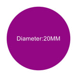 1000 PCS Round Shape Self-adhesive Colorful Mark Sticker Mark Label