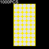 1000 PCS Round Shape Self-adhesive Colorful Mark Sticker Mark Label