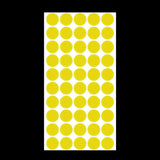 1000 PCS Round Shape Self-adhesive Colorful Mark Sticker Mark Label