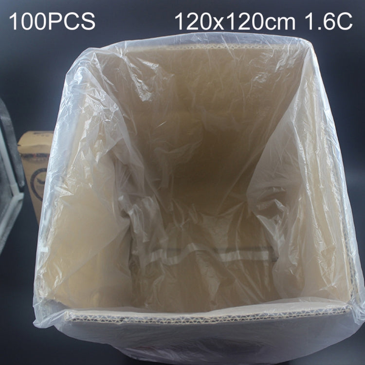 100 PCS 1.6C Dust-proof Moisture-proof Plastic PE Packaging Bag, Size: 120cm x 120cm, 120cm x 120cm 120cm x 120cm