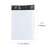 100 PCS Mailing Bag for Packing, Size: 130mm x 190mm+40mm