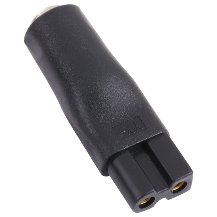 DC 5.5 x 2.1mm Female to Shaver Interface Female Power Supply Conversion Converter, Double Slot