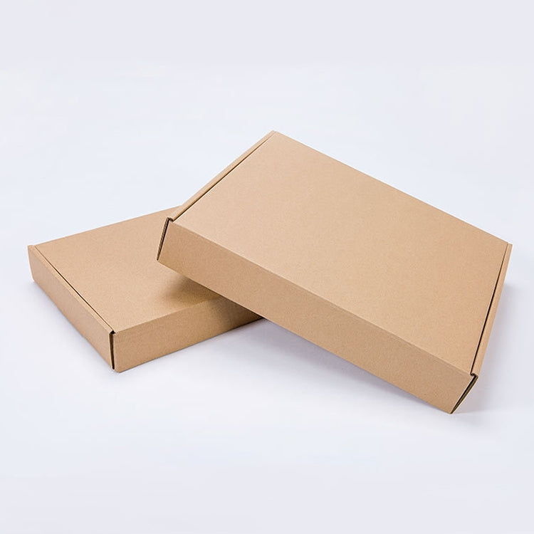 2pcs Kraft Paper Shipping Box Packaging Box, Size: T12, 36x26x6cm, 36x26x6cm