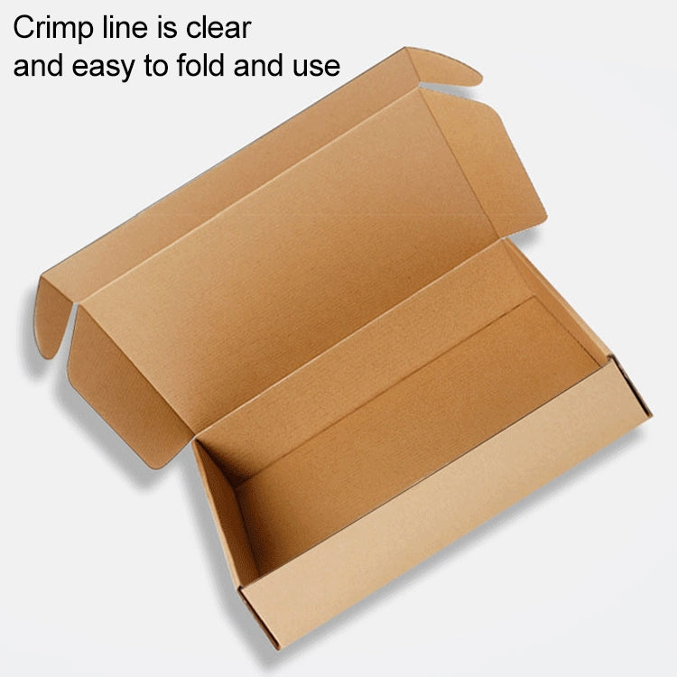 2pcs Kraft Paper Shipping Box Packaging Box, Size: T12, 36x26x6cm, 36x26x6cm