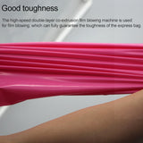 100 PCS / Roll Thick Express Bag Packaging Bag Waterproof Plastic Bag, Size: 13x24cm (Dark Grey), 13x24cm, Pink, 13x24cm, Silver Grey, 13x24cm, White