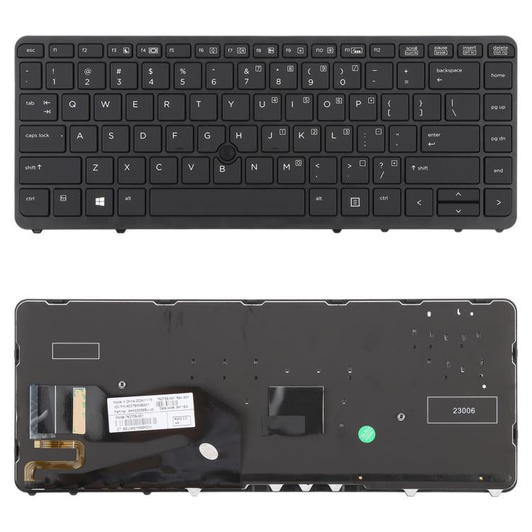 For HP EliteBook 840 G1 US Version Keyboard with Backlight and Pointing, For HP EliteBook 840 G1