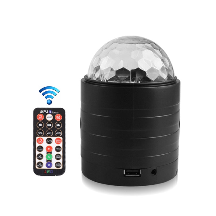 USB Bluetooth Crystal Magic Ball Stage Light with Remote Control